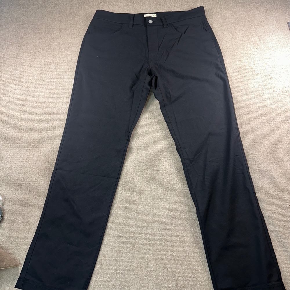 Tasc Performance Mens Motion Pant Tailored Black Golf Travel TM672-001 34x30 NWT
